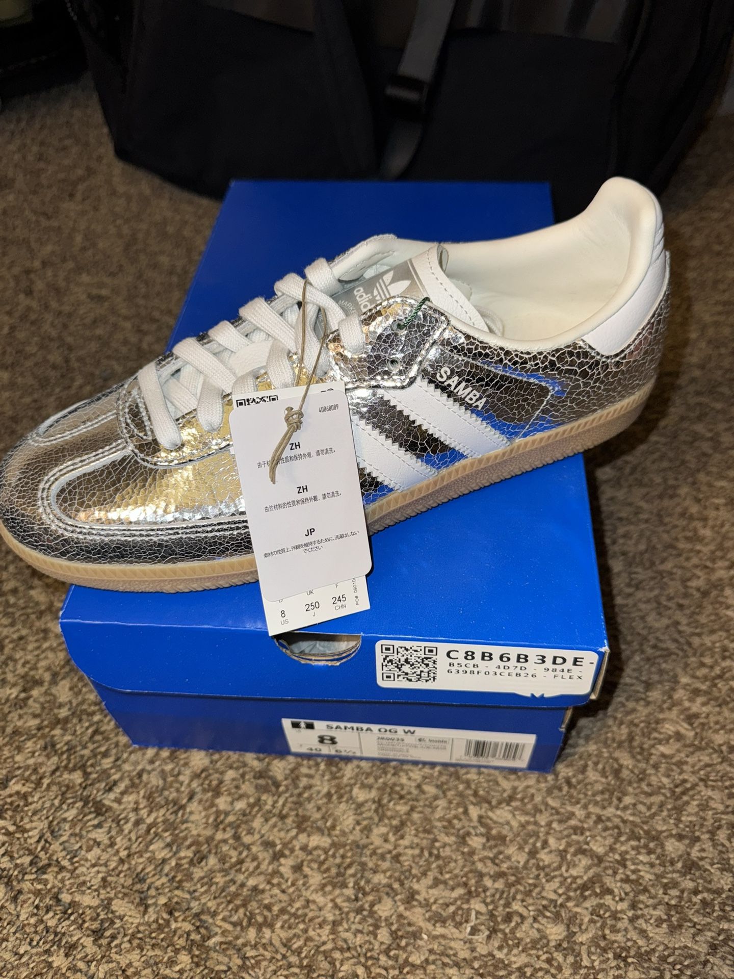 Adidas Sambas OG Metallic 