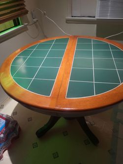 Wood table