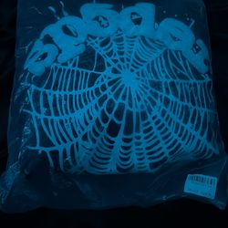 black and white spider hoodie