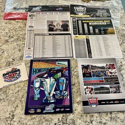 Nascar Official Souvenir Programs Homestead 2011 and Daytona 2014