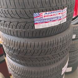 Set De Llantas Nuevas American 265 35 22