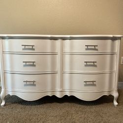 Refinished Vintage Dresser Set 