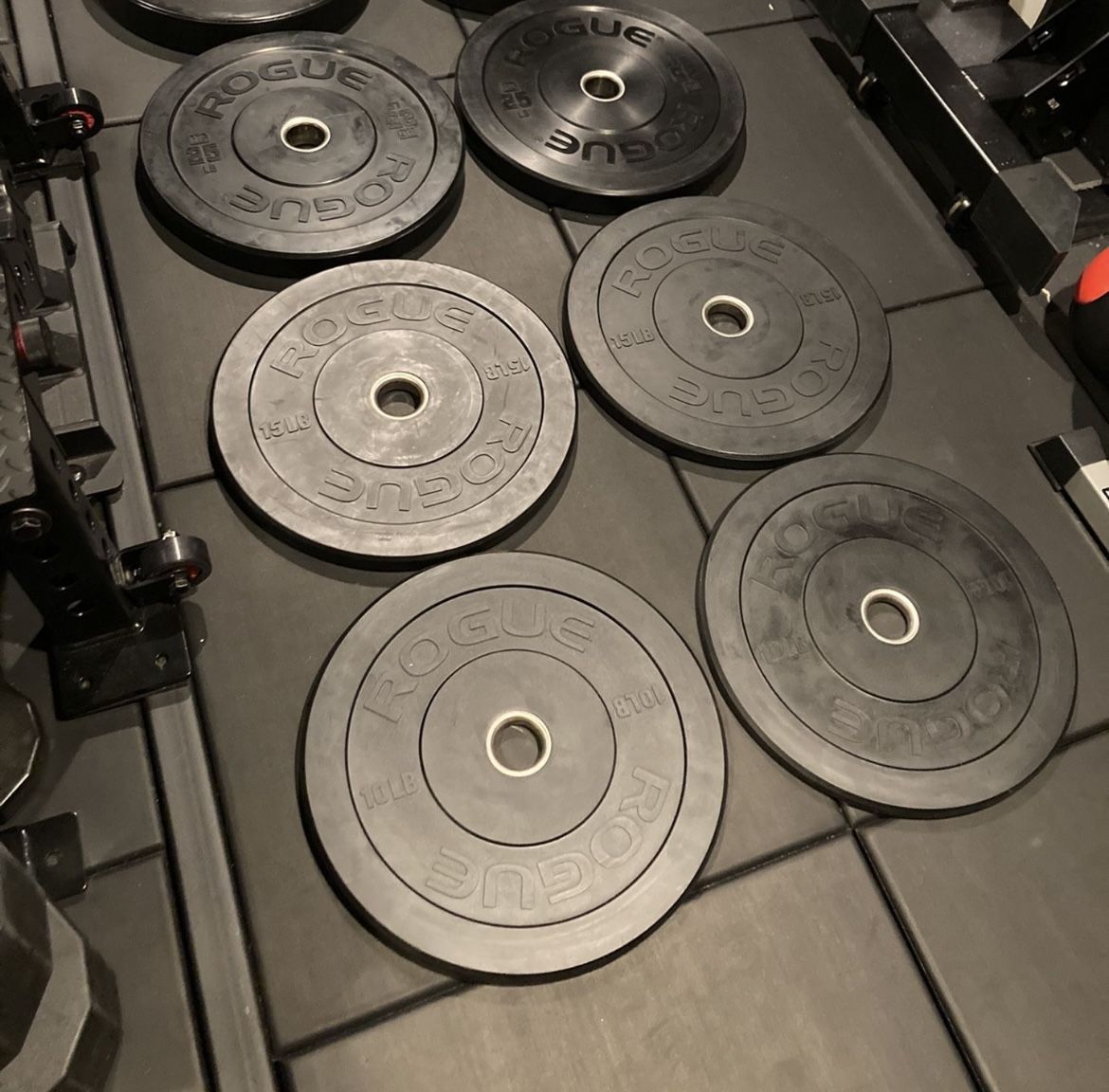 Rogue Fitness HG 2.0 Bumper Plates (100 LBs)