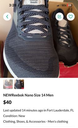 NEW REEBOK NANO 14 Men