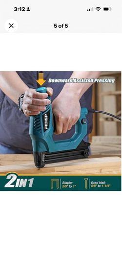 FIDISP 2-in-1 Electric Staple and Brad Nail Gun