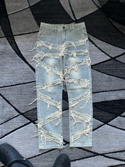 streetwear flared jeans