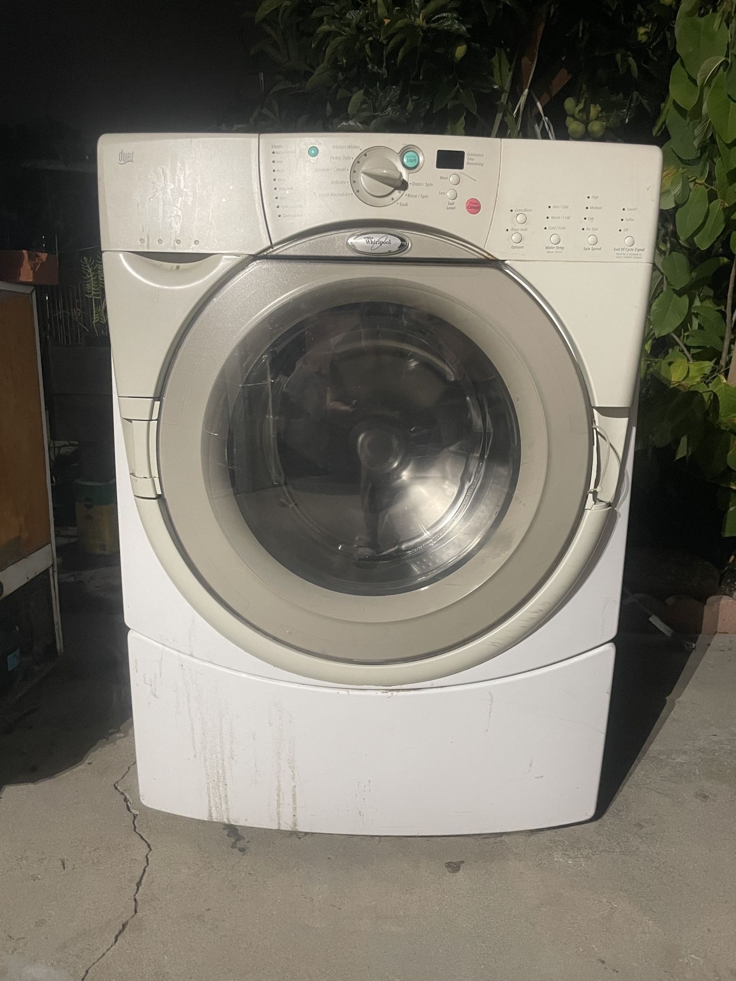 Whirlpool ghw9100lw2 ULTRA CAPACITY WASHER