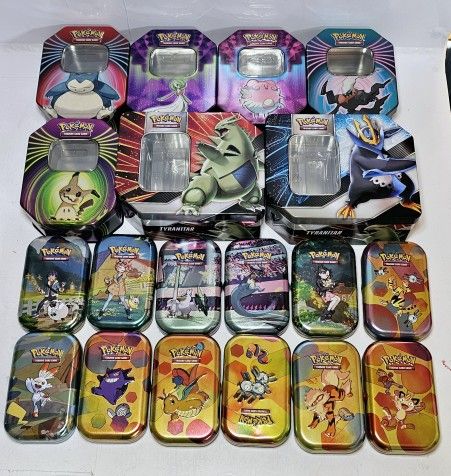 Empty Tin Collection + 500 Unsorted Bulk, Selling as a set firm
