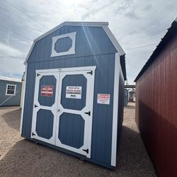 10x12 lofted barn / shed / storage / tools / garden