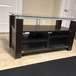 TV table. 47”wide by 22” deep,26” tall.