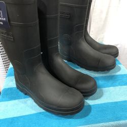 Industrial Men's Safety Steel Toe Knee Boots Size 12