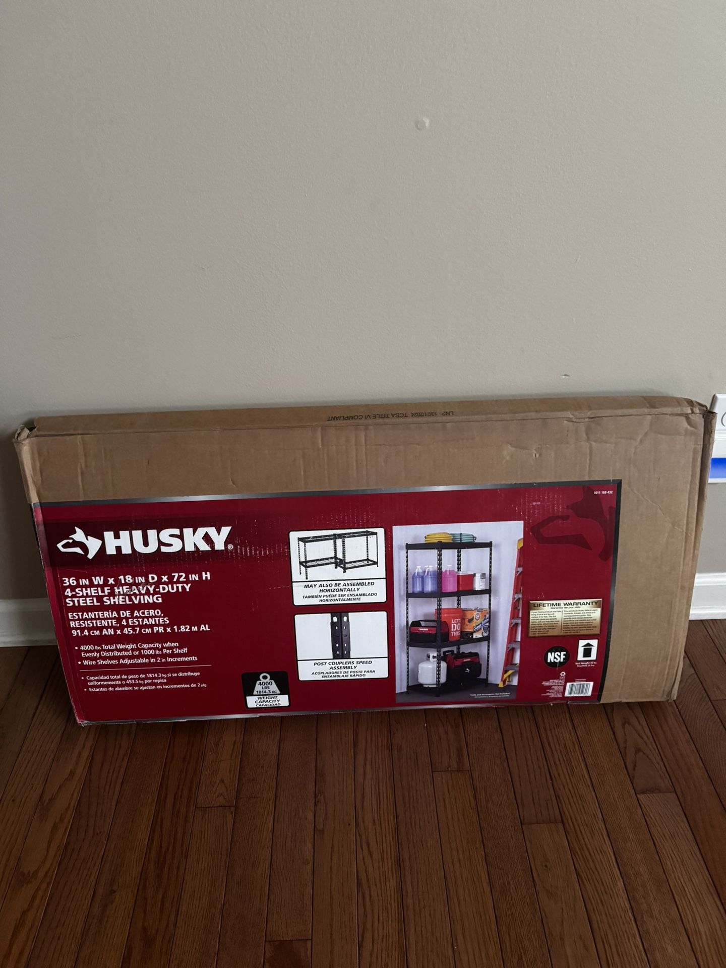 Husky Heavy Duty Steel Shelving