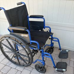 Wheelchair Drive with Foot Rests Wheel Chair