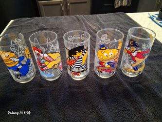 1977 "Action Series" McDonald's character glasses