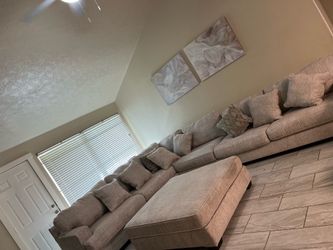Large sectional couch Ashley furniture