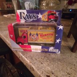 WB Mason Tampa Bay Devil Rays Truck