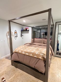 Custom Queen Canopy bed