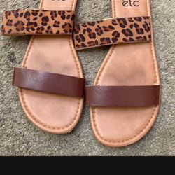 Ladies slippers size 9
