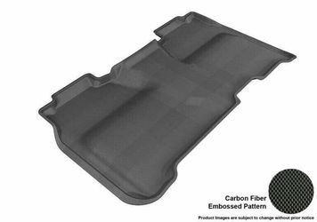 3D MAXpider L1CH0(contact info removed) for 14-19 Chevy Silverado Crew Cab Rear Row Floormats