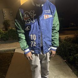 Nike Leather Swoosh High Jacket