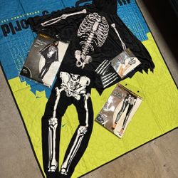 Full Skeleton Costume Adult Size Woman