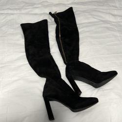 Stewart Weitzman Over The Knee Suede Boots