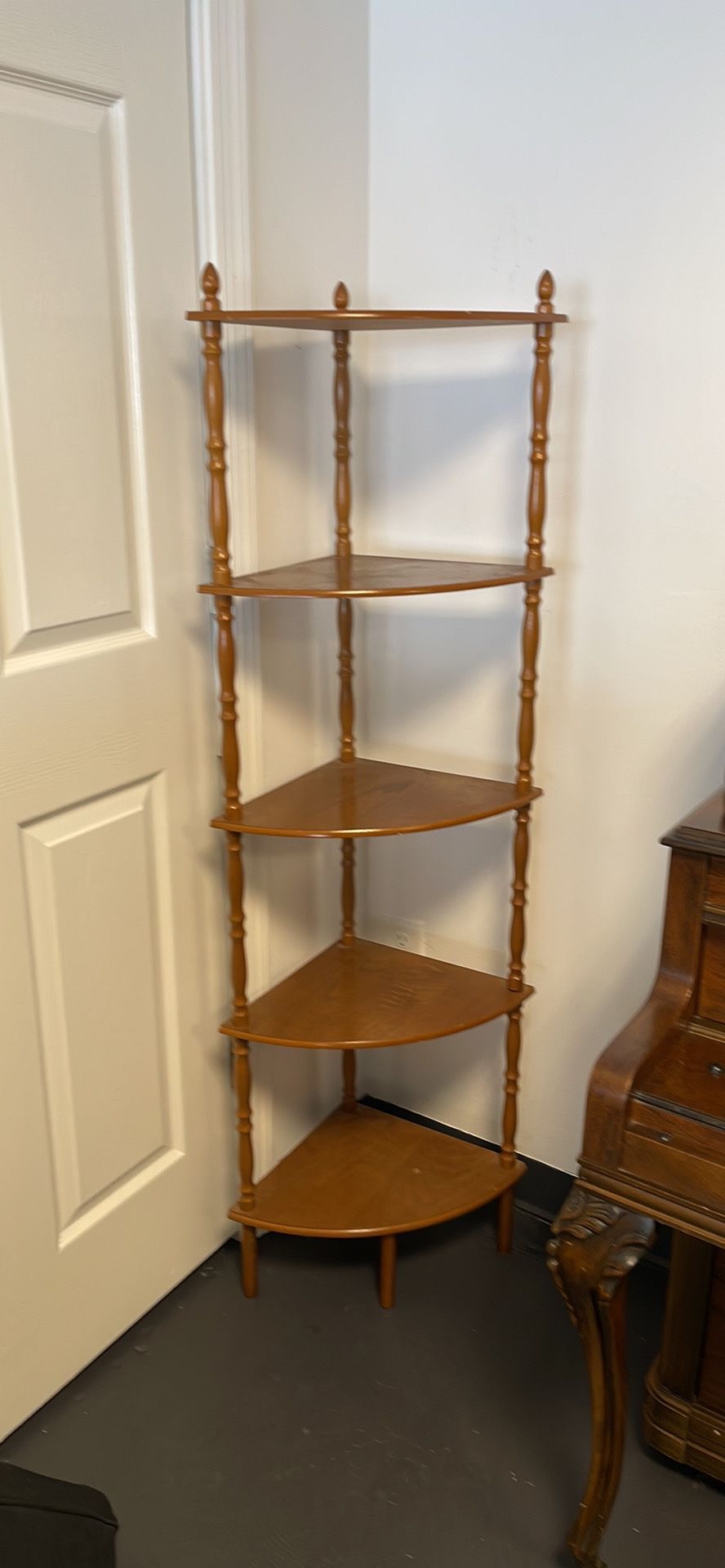 Wooden Corner Shelf