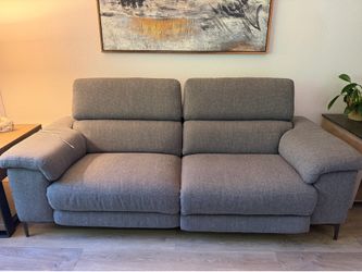 Sofa Couch Reclining Living Spaces