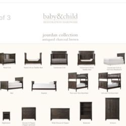 Restoration Hardware baby Jourdan  Complete Set