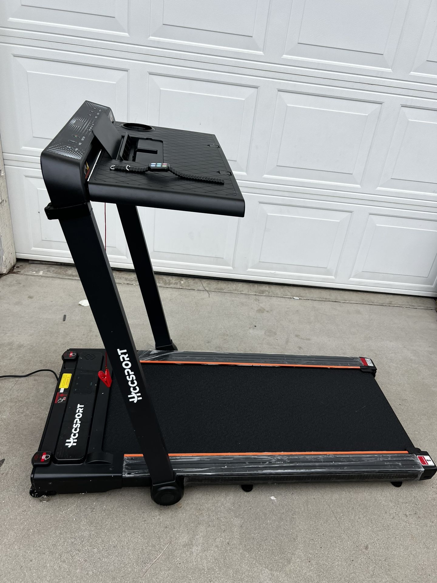 Brand New. Treadmill with 6 percent manual incline. $249. Only 1 available.