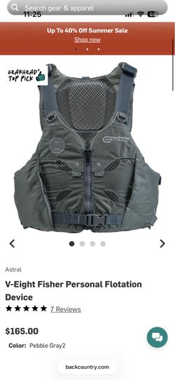 Astral V-Eight Fisher Kayak Fishing PFD