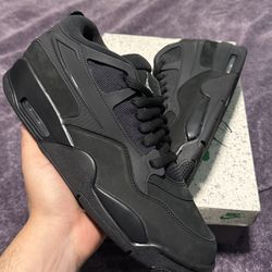 Jordan four RM black cat size 12 and a size 13 brand new inbox 150 each