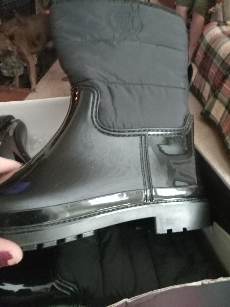 Tommy Hilfigure Boots Ladies Lize 8