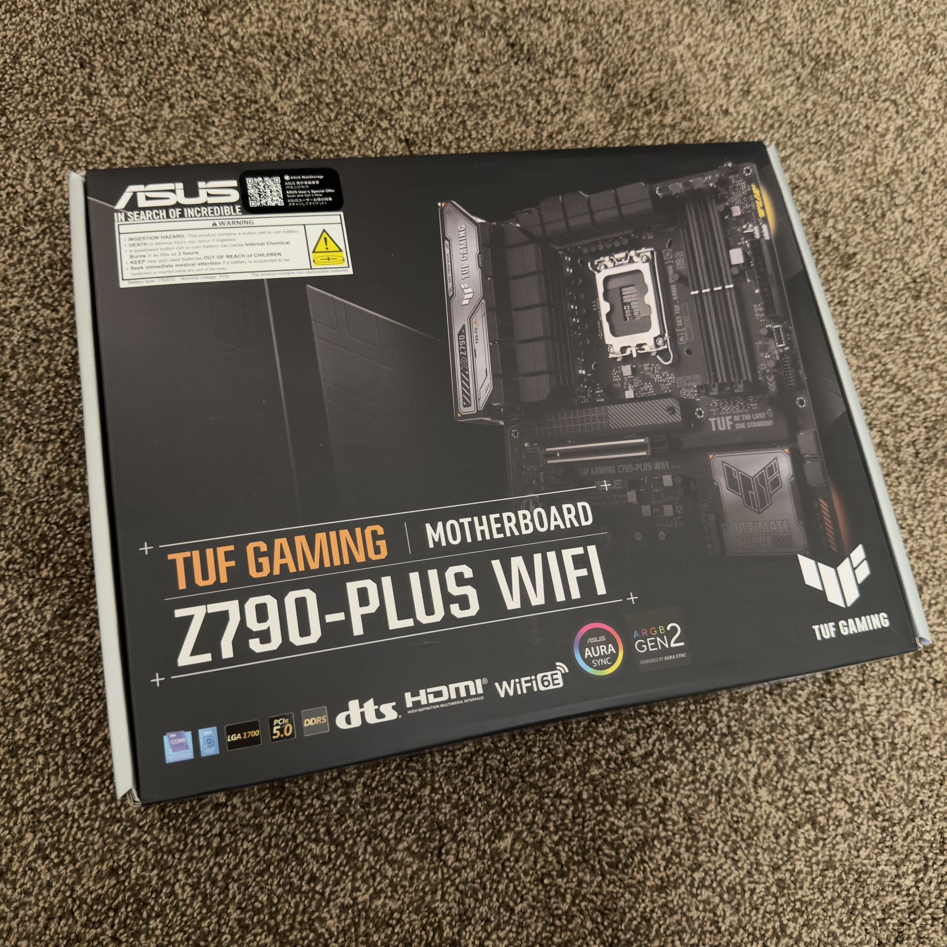 Z790 ASUS TUF Motherboard