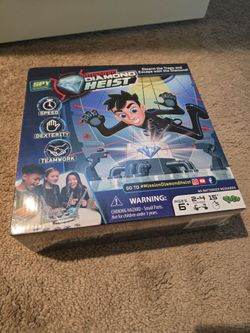 Spy code mission diamond heist game