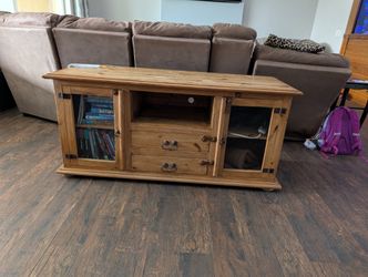Solid Wood Credenza/TV Stand