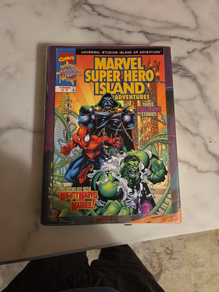 Marvel Super Hero Island 1999 #1 With Green Goblin On Back