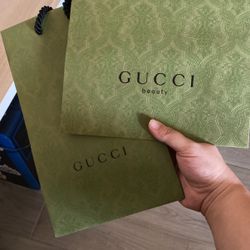 Gucci Embossed Premium Paper Bag