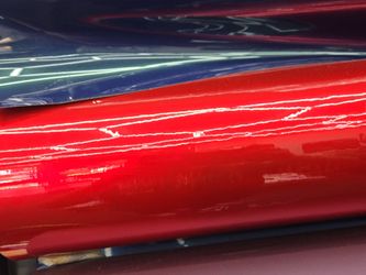 Hybrid Metallic Red vinyl wrap roll 5x60 $440