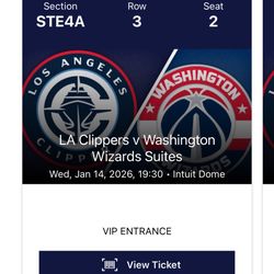 Clippers suite Tickets at intuit dome - 3 Pack