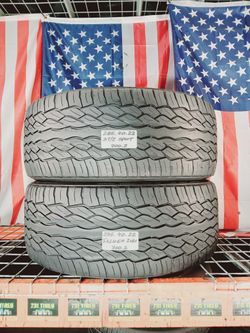 ✅ USED TIRES SET 285/40ZR22 FALKEN ZIEX ST/S SPORT ALL SEASON CITY HIGHWAY 285 40 22