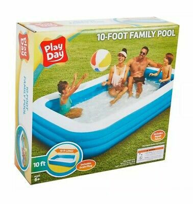 NEW Play Day Inflatable Family Pool