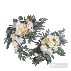 Artificial Flowers Arrangements Roses Set Of 2