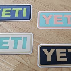 YETI Stickers