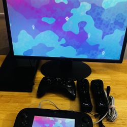 Wii U With 4k Monitor Screen