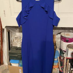 Blue Ivanka Trump Dress