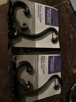 Plant Hangers Wrought Iron