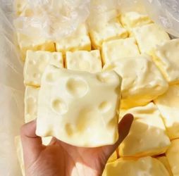 Soft Cheese Squishy Slow Rising Stress Relief Fidget Toy