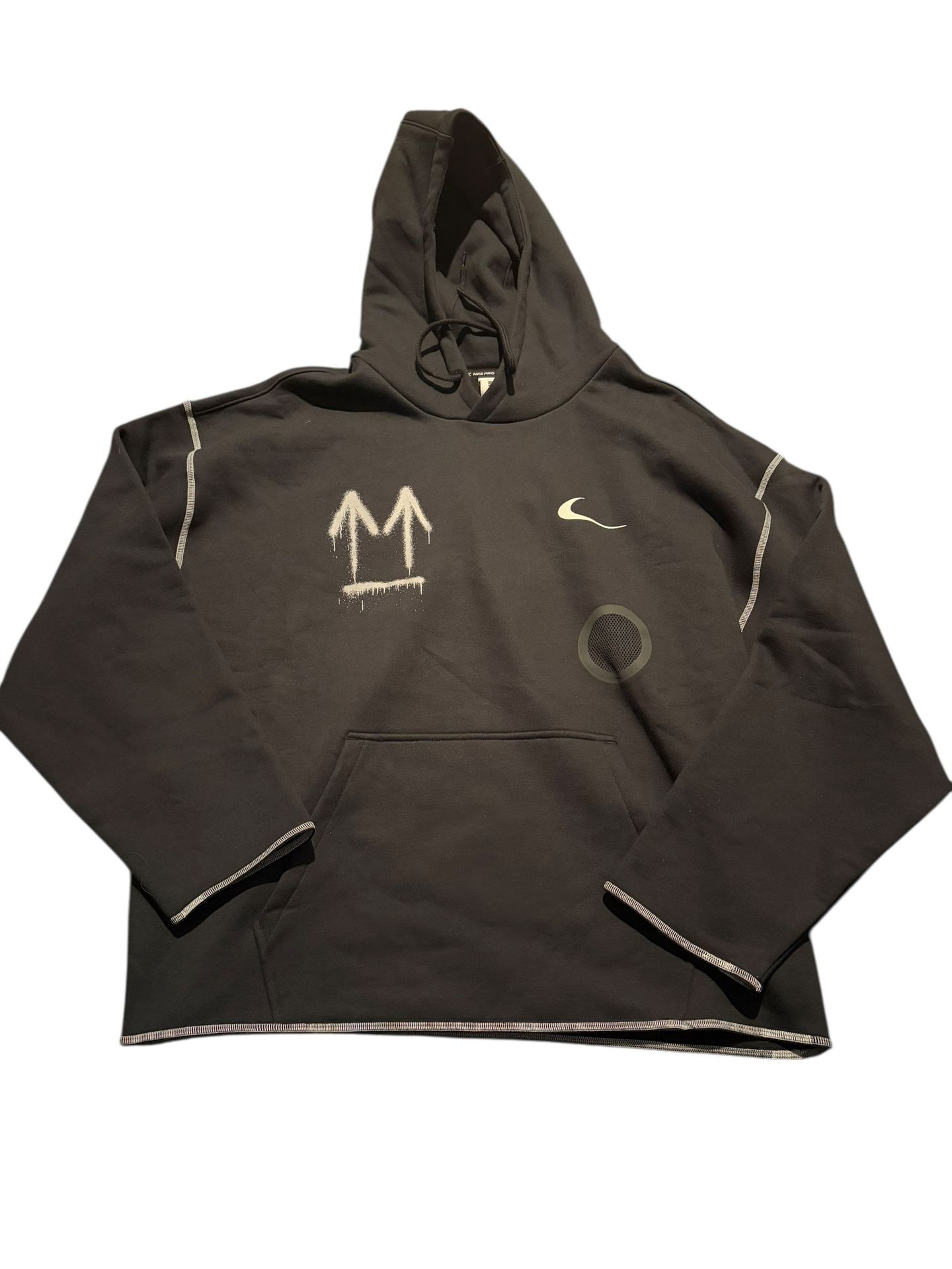 Nike Off White Mens XL Black Sweatshirt 