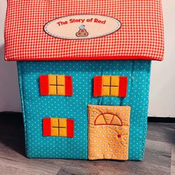 Little Red Riding Hood Plush Dollhouse And Accessories 